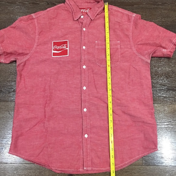 Coca Cola polo shirt for men medium size - Picture 4 of 8